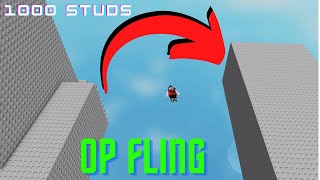 How To FLING NEW METHOD 1000 STUDS | roblox