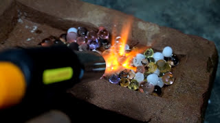 1000 Degree FIRE vs Orbeez Balls | Experiment