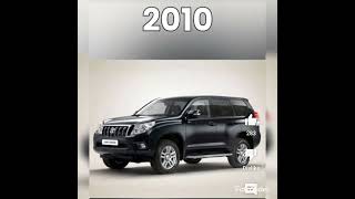 Evolution of Toyota Land cruiser Prado (2005~2022)#shorts