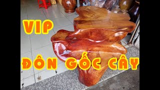 [VIP] - Ghế Đôn Gốc Cây Đẹp Gỗ Hương Việt 🌳 Bàn Bằng Gốc Cây 🌳 Đồ Gỗ Mỹ Nghệ