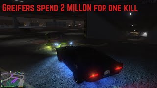 Greifers Spend 2 Million For One Kill  GTA 5 ONLINE Random Moments #17