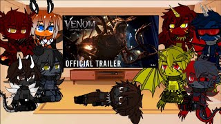 The Kaiju react to Venom 2 official trailer (2021) ||Gacha club ||