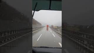 Nevica Autostrada A 15 Cisa🤗🤗🤗