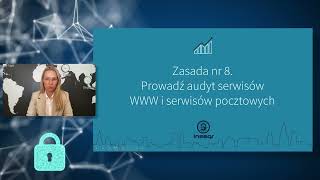 Inseqr - cyberbezpieczeństwo w JST i szpitalach - Zasada 8