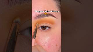 @olivia__makeup | Pumpkin Spice fall makeup🎃🍂🤎 #shorts #makeup #makeuptutorial