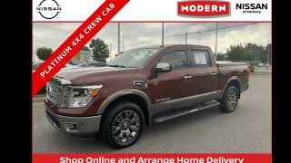 2017 Nissan Titan Platinum Reserve - Burlington NC