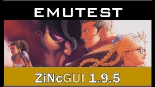 EMUTEST | ZiNcGUI 1.9.5 | Street Fighter EX 2 Plus JP | Arcade mode