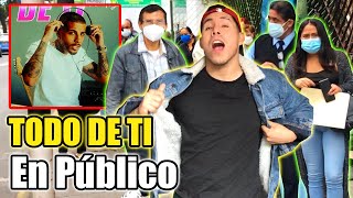 Rauw Alejandro - Todo de Ti  / Parodia CANTO en PÚBLICO