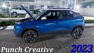 Tata Punch Creative Amt. DT. 2023 | Creative Top Model | price. Exterior Interior Detailed review ✅️