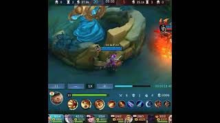 CLINT INSANE DAMAGE| CLINT BEST BUILD 2023 | CLINT TOP 1 GLOBAL MLBB #shorts