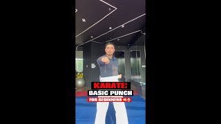 Karate: Basic Punch for Beginners