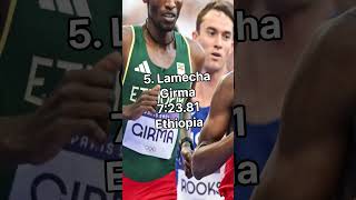 Top 10 Men's 3000 Meters Records in the World