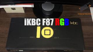 iKBC F87 RGB งานประกอบแน่น ๆ แกะกล่อง