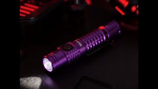 [4K] Wurkkos FC12 flashlight UNBOXING and BEAMSHOTS! SFT40, 2000lm [NO COMMENTARY]