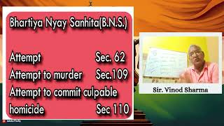 Lecture 7 | Attempt To Murder  & Recovery of Stolen Property | Bhartiya Nyay Sanhita #bns