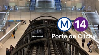 [Paris] Métro 14 (MP14 / MP05 RATP - STIF / MP89CA) – Porte de Clichy