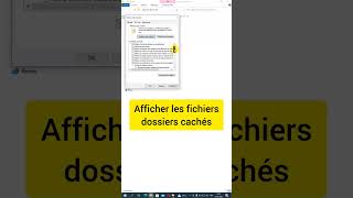 comment afficher les fichiers et dossiers cachés