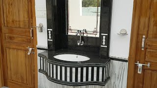 Granite Wash Basin Counter बनाने में कितना खर्चा आता है || Granite Washbasin Counter Kharcha