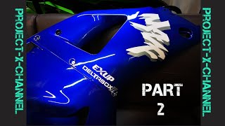 YAMAHA R1 5JJ RESTORATION PART 2 THE RESPRAY