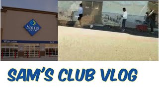 Sam's Club Vlog/ Social distance