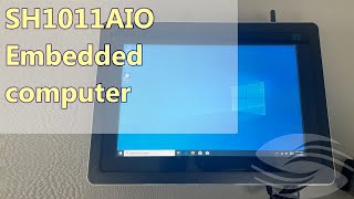 10.1inch fanless industrial panel pc embedded computer🎏 SH1011AIO-ShiningLTD