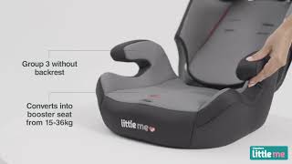 LITTLE ME CAR SEAT GROUP 1.2.3 9-36KG