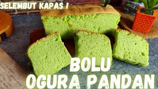 KAMU WAJIB COBA !! RESEP BOLU OGURA PANDAN MUDAH DAN LEMBUT BANGET | DAPUR EMA