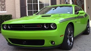 2015 Dodge Challenger RT Review (Start Up & Revs)