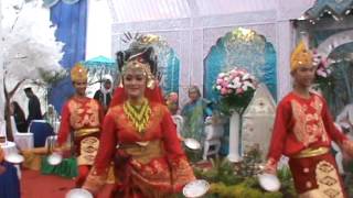 Baralek gadang - Tari piring (part 8) #wedding dr. Detje Berqueen Wilson & Galih Primanda. ST