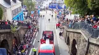 Drivers Parade.Orchestre dans la parade des pilotes au Mans.12.06.2015