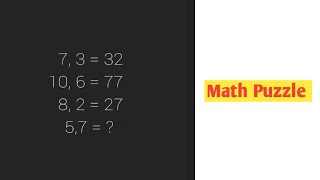 Math Puzzle | Learn How To Solve This Puzzle | Part - 33