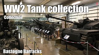 Bastogne Barracks Tanks - WW2 Vehicle Exhibition hall walkaround - huge collection