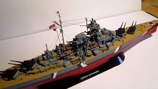 Revell 1:700 BISMARCK and i hate it. Painted!