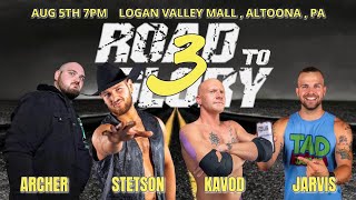 ECLIPSE WRESTLING "ROAD TO GLORY 3": TRIPLE THREAT MATCH: Philip Archer vs Kavod vs Tad Jarvis