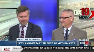 FOX 19 - Interview with Dr. Stephen Kappa and Xavier's Glenn Welling - Veterans Event