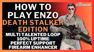 Flawless Enzo Shield Build How to be the PERFECT SUPPORT 100% Buff Uptime  l The First Descendant