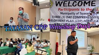 CDP Writeshop Tayasan Negros Oriental Day 1 (07/13/2022)