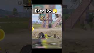 Eazy 1v4🤧 || #bgmi #pubgmobile #trending #youtubeshorts #shorts #viral