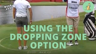 How to Use a DROPPING ZONE - Golf Rules Explained