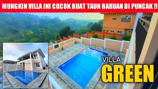 Green Villa - Villa Mewah di Puncak Bogor View Bagus Kolam renang Private Pool