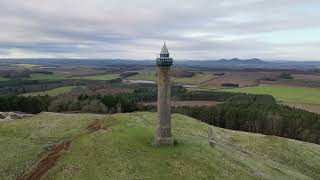 The Waterloo Memorial on Peniel Heugh,  near Ancrum in the Scottish Borders.