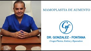 Mamoplastia de aumento - Ramón González-Fontana Real. Cirugía estética en Valencia