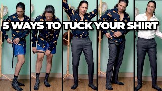 5 Creative Ways to Tuck Your Shirt | Fashion Hacks