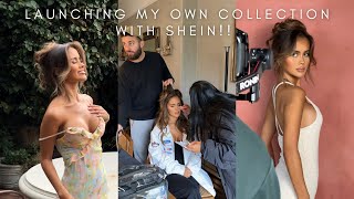 SHOOT DAY VLOG + HAUL | Launching My Own Collection with SHEIN!