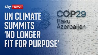 COP29: 'Structure of future COPs needs to change', warn leading figures