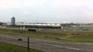 Carro de Tuca Rocha pega fogo na Stock Car do Rio de Janeir