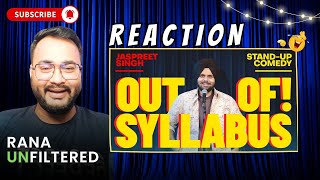 Jaspreet Singh Comedy: Unexpected Reaction | OUT OF SYLLABUS | Jaspreet Singh Standup Comedy