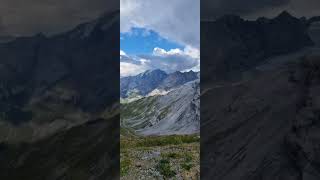 Porsche 911 At the top of the Stelvio pass Italy