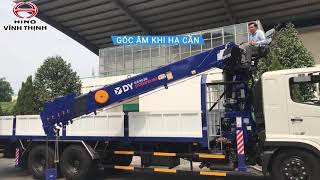 CẨU 8 TẤN DONGYANGDY HÀN QUỐC   GẮN TRÊN XE NỀN HINO FM