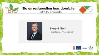 Florent Guhl Bio en restauration hors domicile   entre loi et réalité